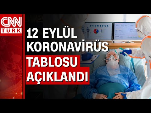 12 Eylül corona virüs tablosu ve vaka sayısı