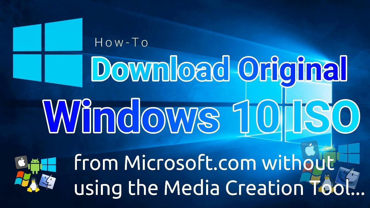 download windows 10 home iso without media creation tool