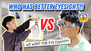 WHO HAS BETTER EYESIGHT? We Went For A Comprehensive Eye Exam ft. The ACUVUE® Experience screenshot 3