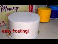 Easy frosting with boiled icing  angel bakingwithmommy