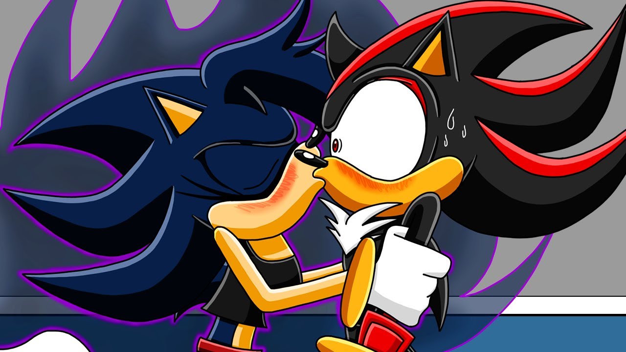 DARK SONICA KISSES SHADOW! - [Sonic Comic Dub] 