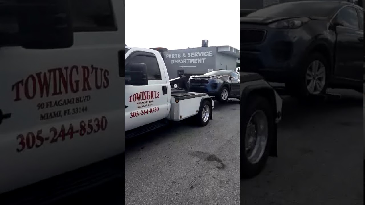 Towing truck service - Towing R'Us - YouTube