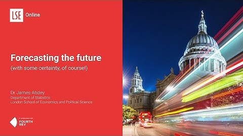 Forecasting the future with some uncertainty, of course!