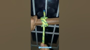 🎵Very Strong & Harsh Binding Knot #knot #rope #music #hobbyist #doubleconstrictor #shorts