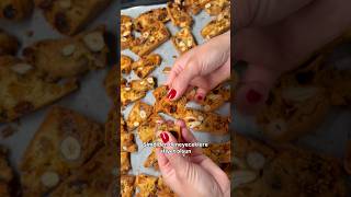 Biscotti, Selanik gevreği🌸 Tarif yorumda #kurabiye #biscotti #çaysaatitarifleri #çayyanına