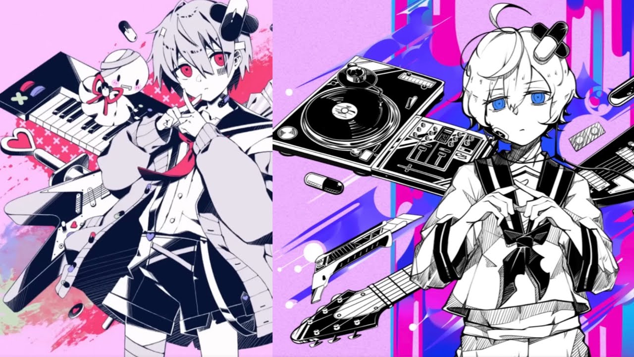 I put Soraru’s and mafumafu’s venom covers together