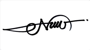 How to sign the letter N?❤