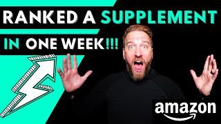 *INSANE* How to Rank At The TOP OF AMAZON In Less Than 1 Week [CASE STUDY] Amazon FBA Rank Strategy