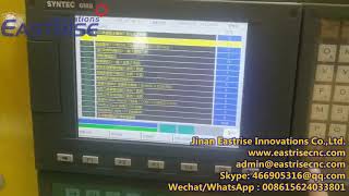 how to change Chinese to English language in SYNTEC 6MB controller,how to set up syntec