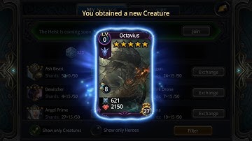 Deck Heroes Map 14-8 F2P (Easy Mode) account Legends Reborn Guild