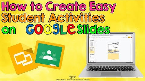 From PDF to Easy Google Slides Activity