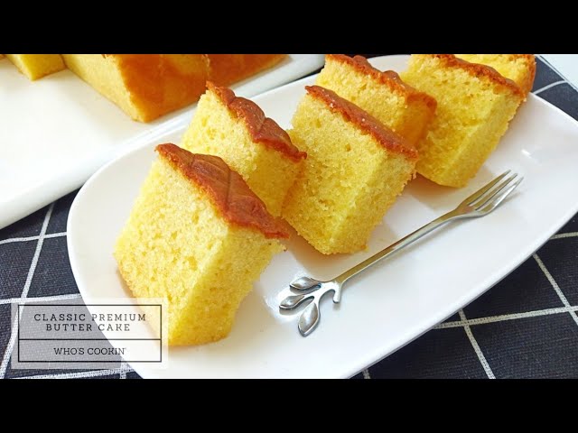Kek Butter Premium Klasik Resepi Classic Pure Butter Cake Recipe Youtube