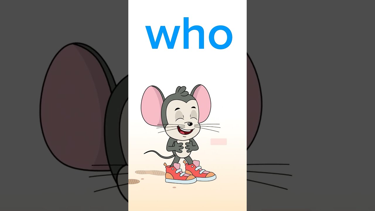 Kindergarten Sight Words Who ABCmouse Learning Education Sightwordsforkids