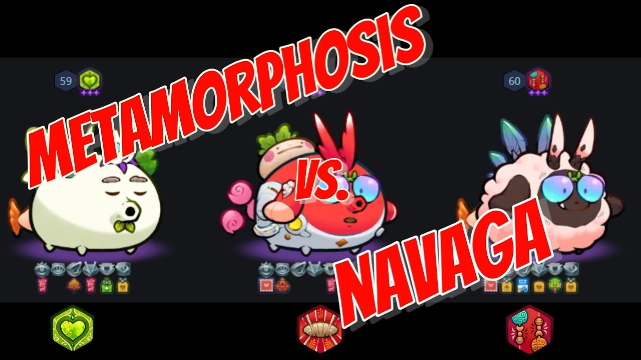 Axie Origins Season 16 Mystic Era - Metamorphosis vs Navaga - YouTube