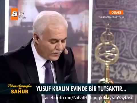 Nihat Hatipoğlu Hoca Efendi ile Ramazan sahur sohbeti 15.08.2012 HZ.YUSUF (A.S)