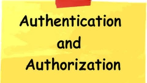 ASP.NET and .NET Interview question video :- What is Authentication and Authorization ?