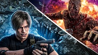 Explosive gas station fight and a high fall resident evil requiem playthrough #14