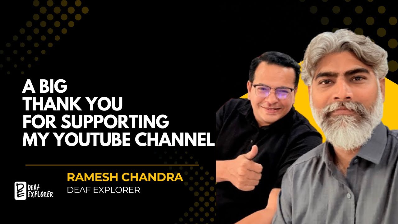 A BIG THANK YOU FOR SUPPORTING MY YOUTUBE CHANNEL - YouTube