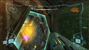 Metroid Prime: Ship to Impact Crater Door Jump