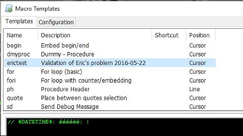 Two suggestions of fix in GExperts