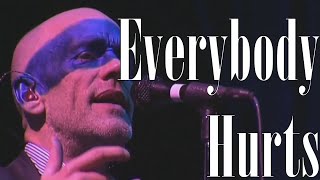 Video thumbnail of "R.E.M. - Everybody Hurts - Live [English & French On-Screen Lyrics]"