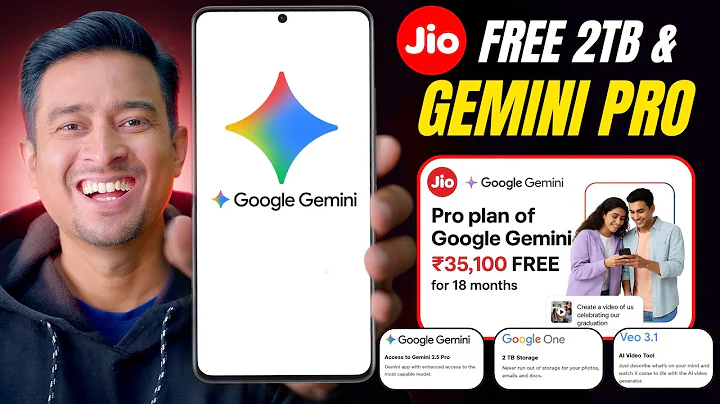 Jio FREE Google AI Pro Subscription: Get 2TB Google Drive & Gemini Pro Absolutely Free! | jio Redeem