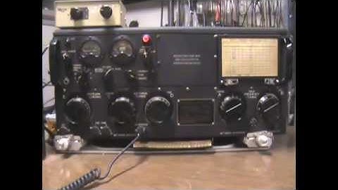 Collins ART-13 transmitter for sale demo