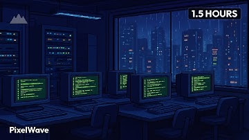Cyberpunk Coding Lab | Dark Synthwave for Programming & Deep Focus