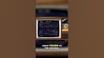 Pac-Man for Atari 8-bit Computers is MUCH TRUER to the Arcade Classic 🕹️