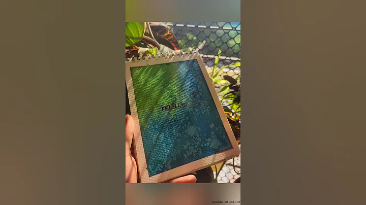 Nature | Calligraphy | Quotes | Watercolor Background | Nivisha art and craft#shorts #art #beautiful