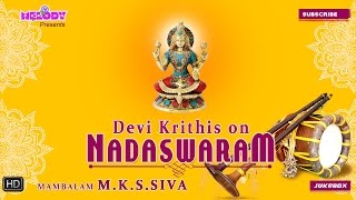 Nadhaswaram Instrumental music on Devi Krithis | Mambalam MKS Siva | Instrumental Music| Nadhaswaram