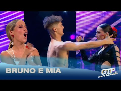 Mia e Bruno - um Paso Doble com muita intensidade! | Audições | Got Talent Portugal 2024