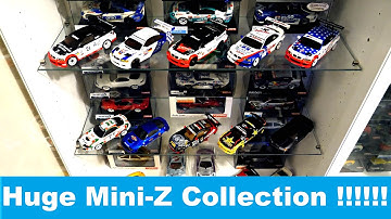 My Huge Kyosho Mini-Z Collection - Over 200 Cars!!!
