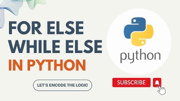 For else, While else in Python || Coding || Python tutorials for Beginners || Let