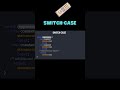 What is Switch-Case in Programming | Switch Case | Understanding of Switch-Case #shorts  @olEdu