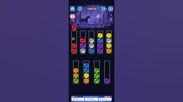 Ball sorting puzzle level 28 #games #gamingvideos #ballsortpuzzlecolorsortinggames #gamingvideos