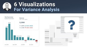 Which Visualizations to Use for Variance Analysis in Power BI - 6 Examples (Native Visuals)