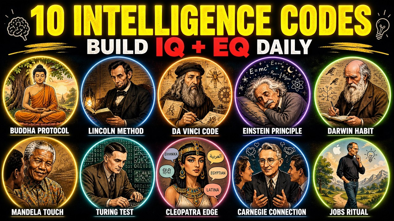 10 Mind Training Codes to Build IQ & EQ Like a Genius🤯(Part-1) - YouTube