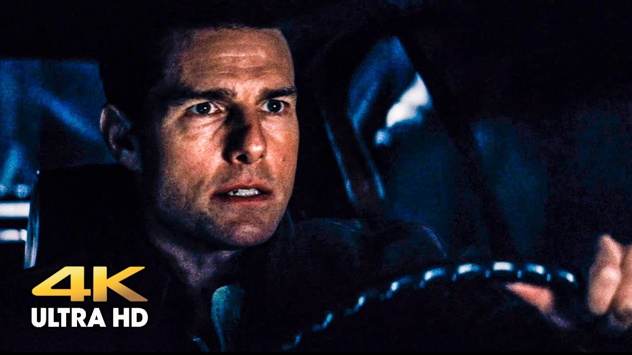 Jack Reacher walks away from the police chase. Jack Reacher - YouTube