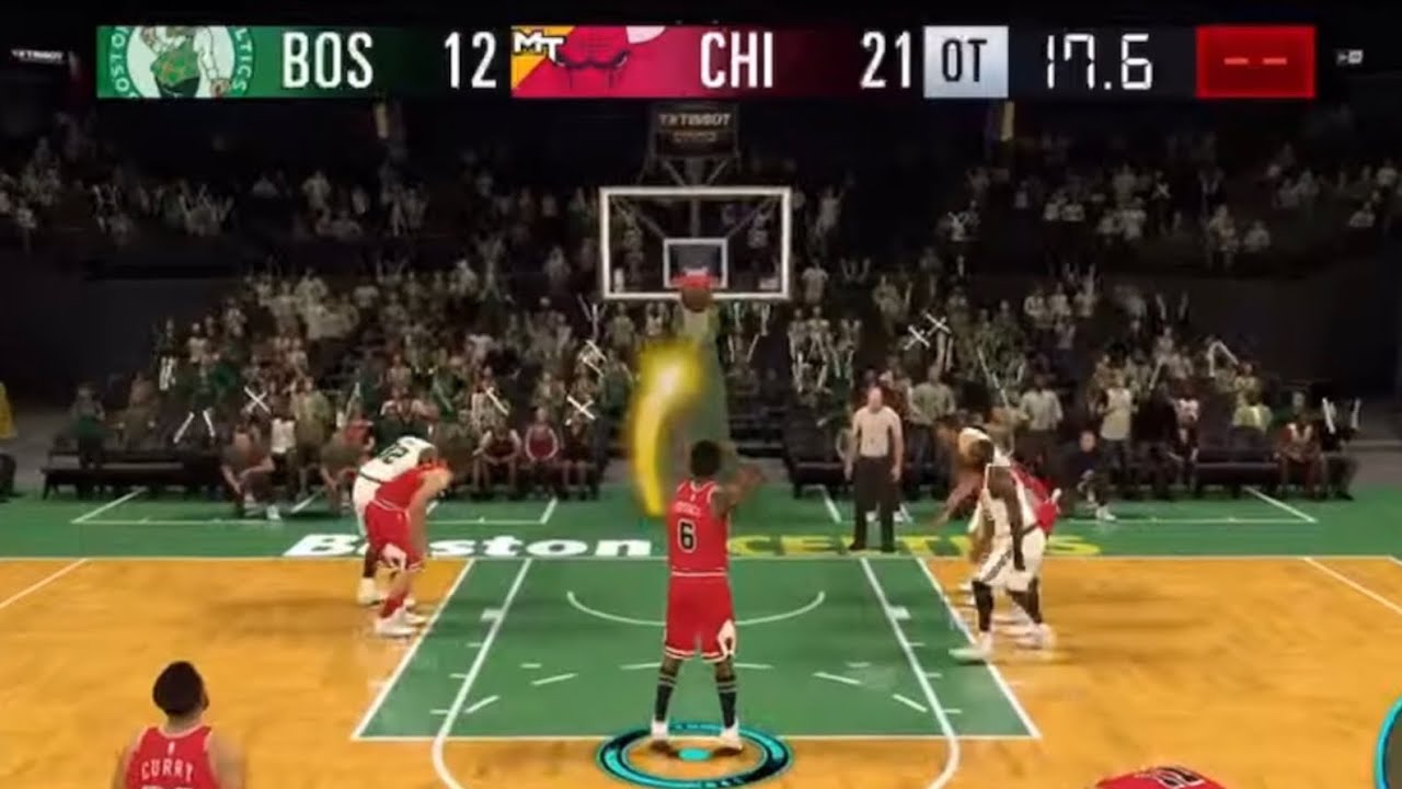 FREE THROWS IN 2K MOBILE! CRAZY 4 POINT PLAY IN NBA 2K MOBILE SEASON 4