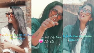 Fullscreen Status | Duniyaa | Khaab | Photo Female Version | Shriya Jain | Akhil | Mashup Status