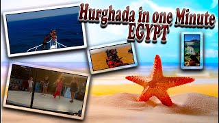 Hurghada in one minute-tourism in Egypt-الغردقة فى دقيقة-السياحة فى مصر-Adobe Premiere Pro