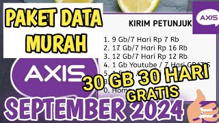 CARA MENDAPATKAN PAKET MURAH AXIS 2024 - PAKET DATA GRATIS AXIS 2024 - KODE DIAL PAKET MURAH AXIS