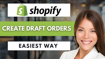 How To Create Draft Orders in Shopify 🛒 | Step-by-Step Tutorial (2025)