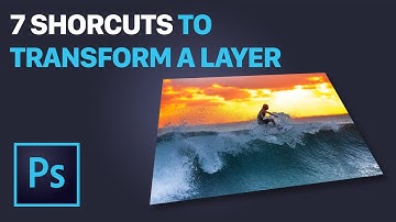 Photoshop: 7 shortcuts to transform a layer.