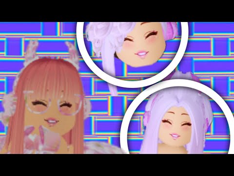 Double Hairstyles How To Add Two Hairstyles At Once Roblox Royale High Youtube - video new double hairstyles and outfit hacks roblox royale