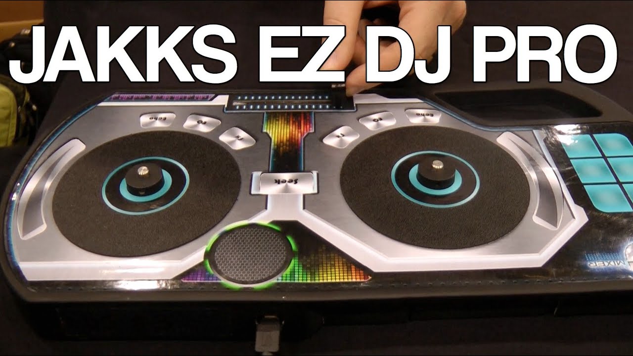 JAKKS EZ Pro DJ mixer handson YouTube