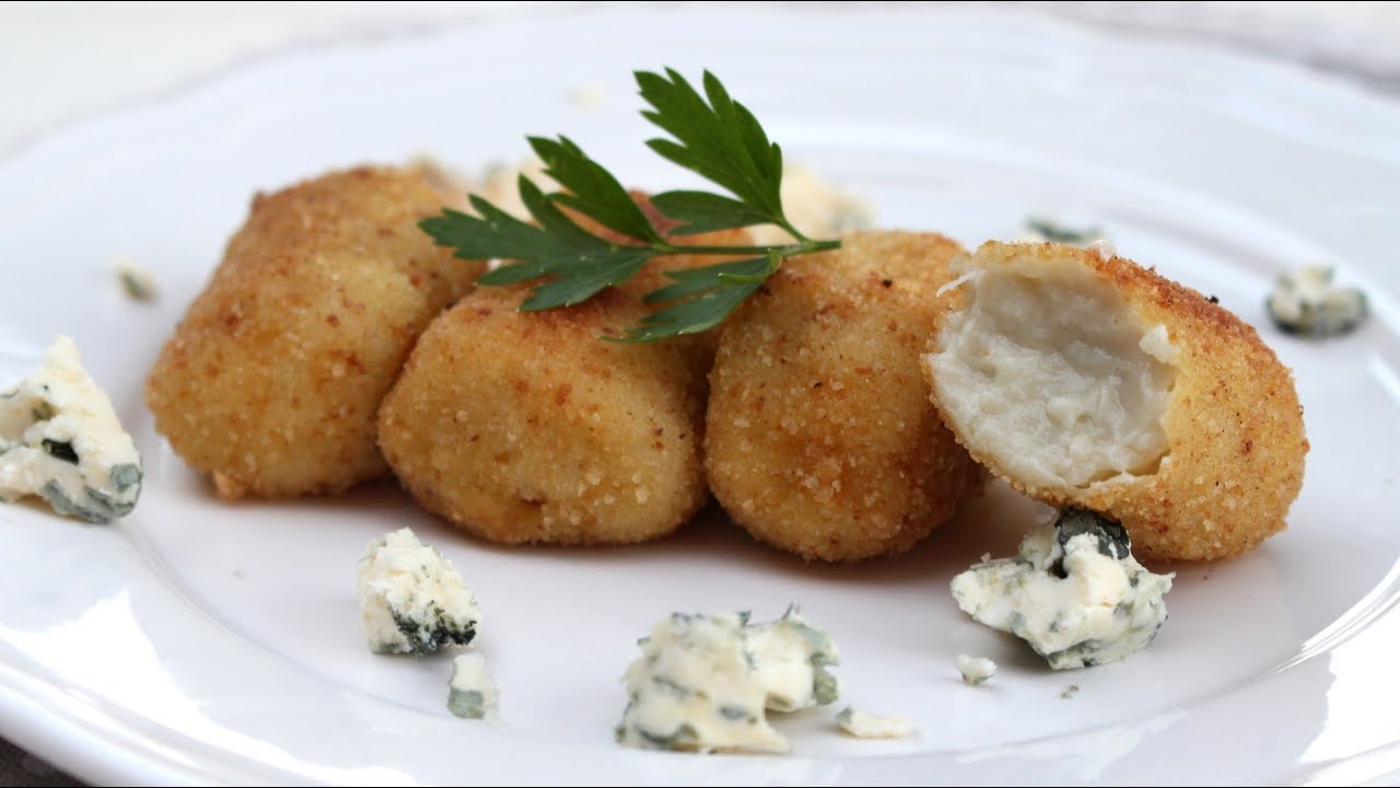 Receta de croquetas de queso azul