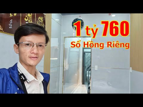 💥1 tỷ 760💥nhà mới đẹp 1 lầu Bình Tân hẻm 212/39 Chiến Lược, gần chợ Bình Trị Đông, hẻm xe tải 4,5m