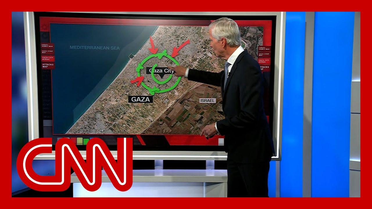 Retired general on how the fighting in Gaza City could unfold